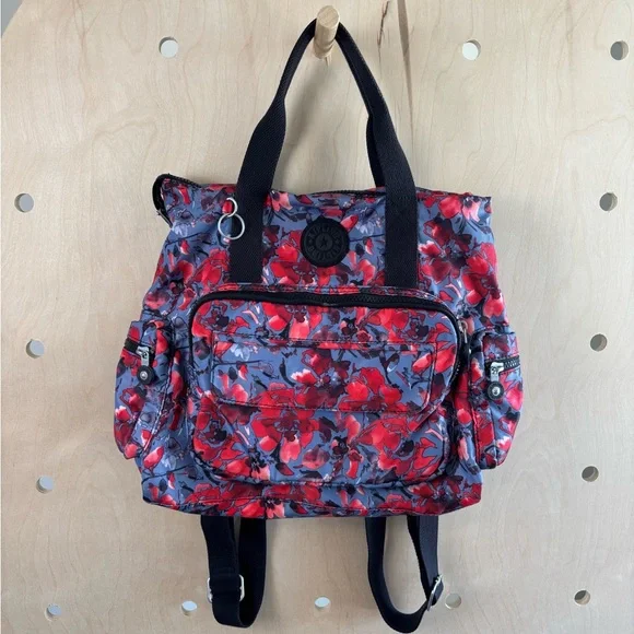 Kipling | Bags | Kipling Alvy Floral 2in Convertible Tote  display picture 3